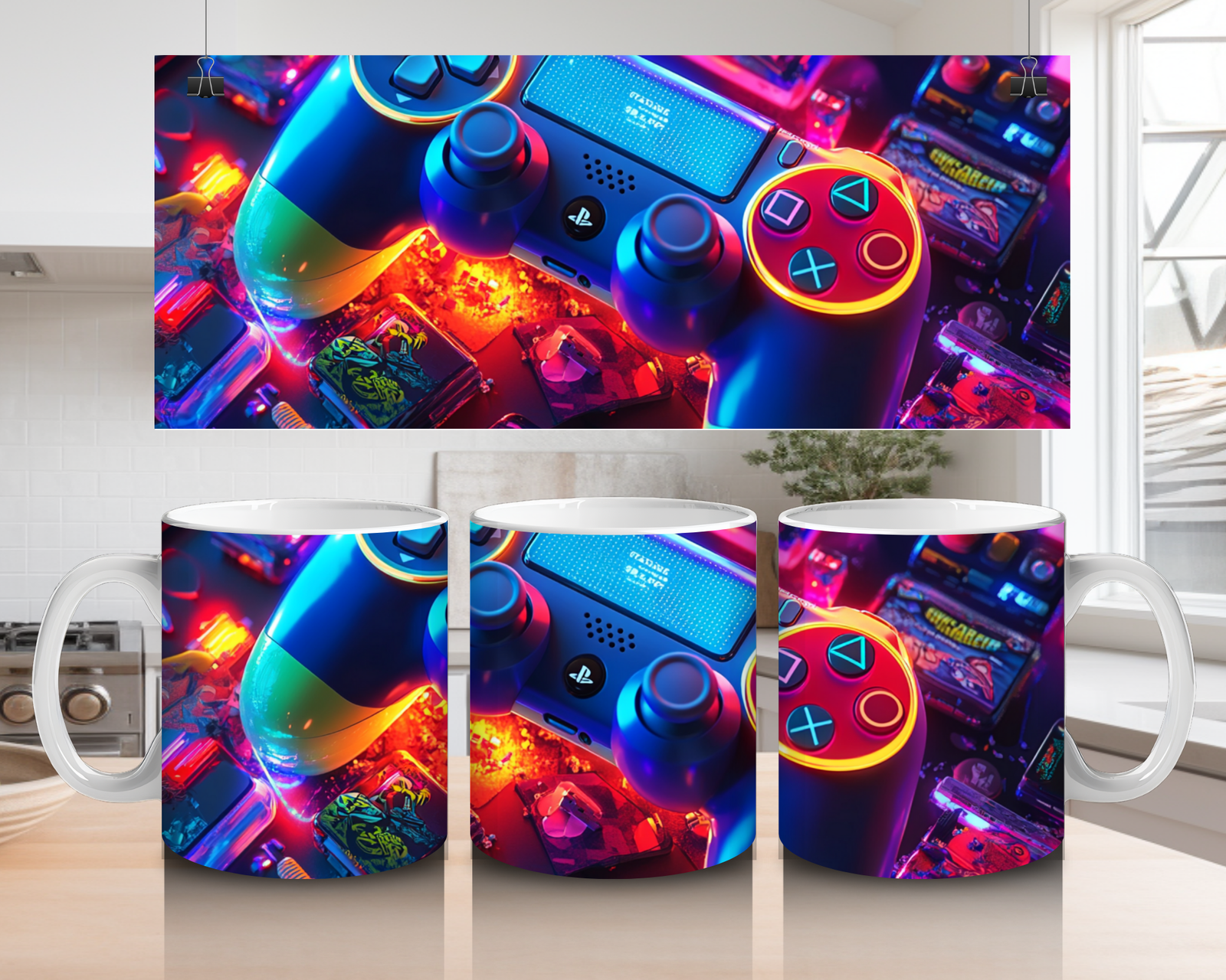 11oz/15oz Ceramic Mug Gamer