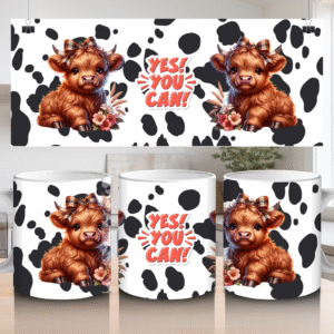 11oz/15oz Ceramic Mug Yes You Can