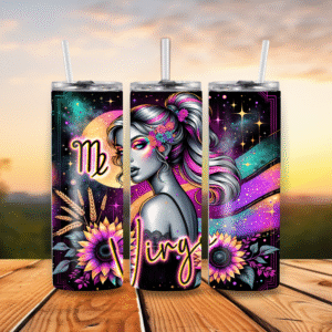 20oz Stainless Steel Tumbler Virgo Zociac