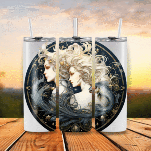 20oz Stainless Steel Tumbler Gemini