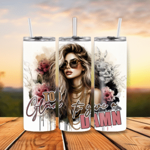 20oz Stainless Steel Tumbler Too Glam