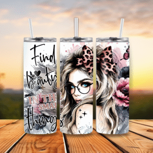20oz Stainless Steel Tumbler Find Beauty