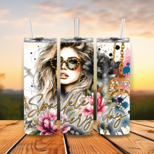 20oz Stainless Steel Tumbler Sparkle Everyday