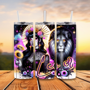 20oz Stainless Steel Tumbler Leo Zodiac
