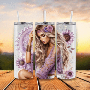 20oz Stainless Steel Tumbler Blonde Beauty