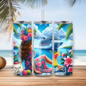 20oz Stainless Steel Tumbler Cruise Ship 2
