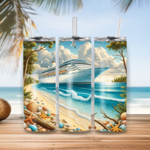 20oz Stainless Steel Tumbler Cruise Ship 3