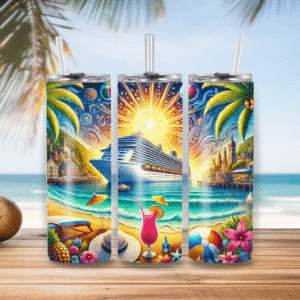 20oz Stainless Steel Tumbler Cruise Ship 5