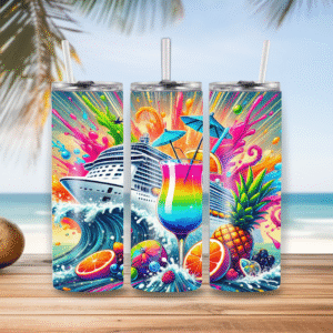 20oz Stainless Steel Tumbler Cruise Ship 8