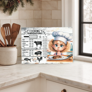 Tempered Glass A4 Cutting Board 12