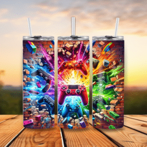 20oz Stainless Steel Tumbler Gamer
